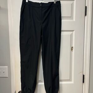 Lululemon Women’s Warpstreme High Rise 7/8 Zip Up Button Black Jogger Pant Sz 30